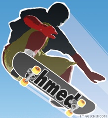 ahmed skateboard